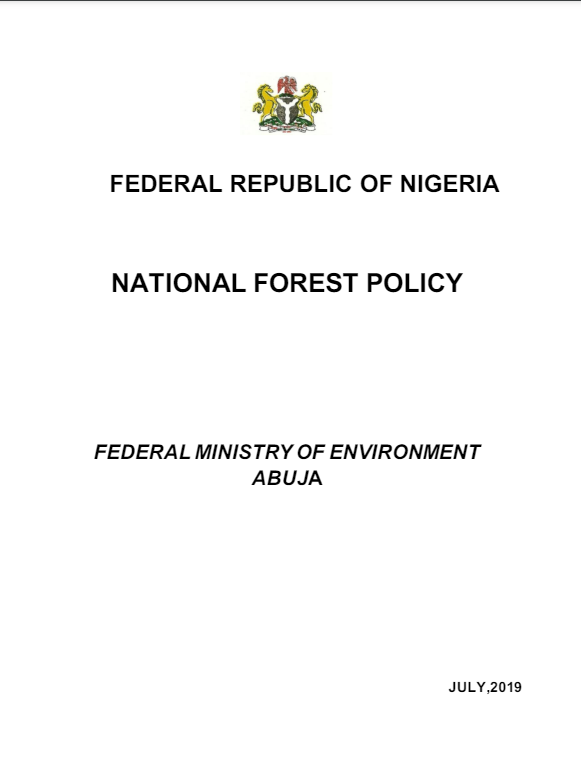 National forest policy