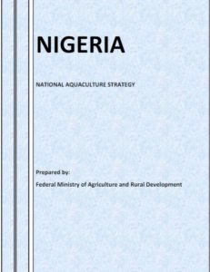 national aquaculture strategies